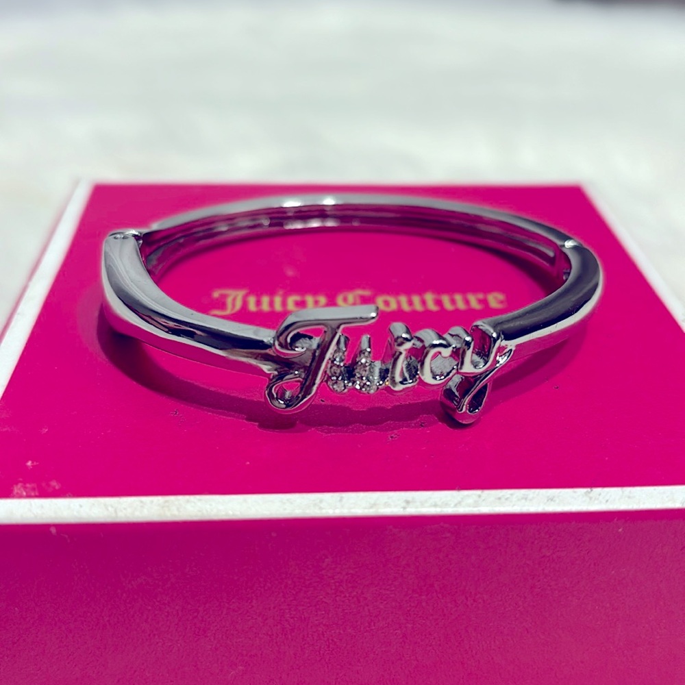 Juicy Couture Silver Bracelet Like New Excellent Condition